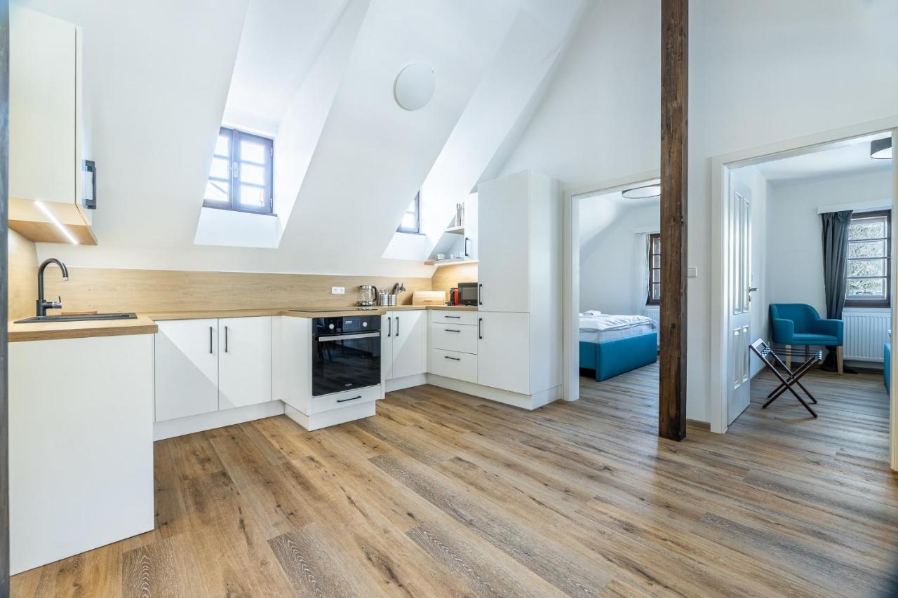 Residence Wurmfeld - Rodinny Apartman S 3 Loznicemi Český Krumlov Exterior foto