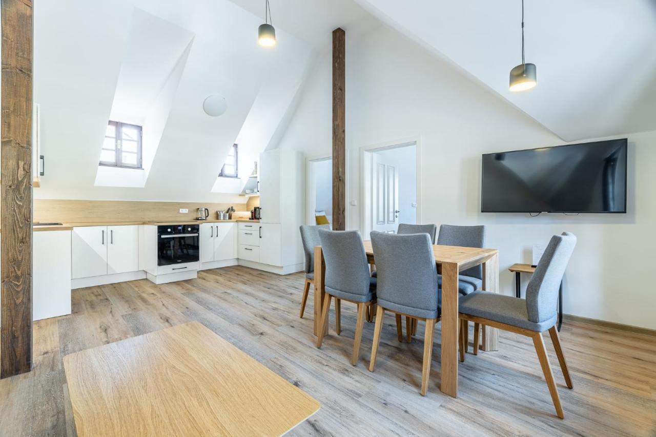 Residence Wurmfeld - Rodinny Apartman S 3 Loznicemi Český Krumlov Exterior foto